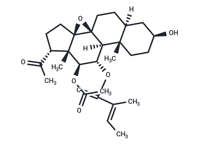11α-O-Tigloyl-12β-O-acetyltenacigenin B 11α-O-Tigloyl-12β-O-acetyltenacigenin B