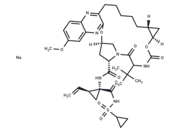 Grazoprevir sodium salt