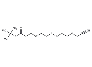 Propargyl-PEG1-SS-PEG1-C2-Boc