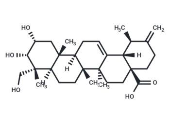 2a,3a,23-Trihydroxyurs-12,20(30)-dien-28-oic acid