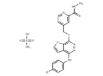 Telatinib mesylate