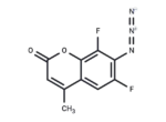 Difluorinated H2S Fluorescent Probe 1