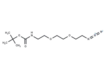 Boc-N-Amido-PEG2-C2-azide