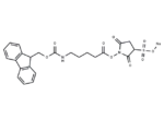 Fmoc-NH-pentanoic acid-NHS-SO3Na