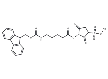 Fmoc-NH-pentanoic acid-NHS-SO3Na