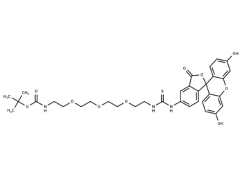 Fluorescein-PEG3-NH-Boc
