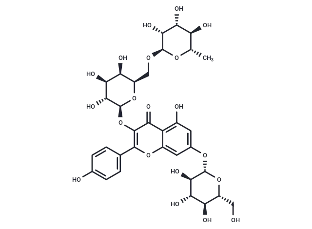 Kaempferol-3-O-robinoside-7-O-glucoside