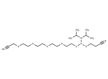 Propargyl-PEG5-1-o-(b-cyanoethyl-n,n-diisopropyl)phosphoramidite