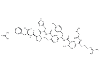 (Sar¹)-Angiotensin II acetate