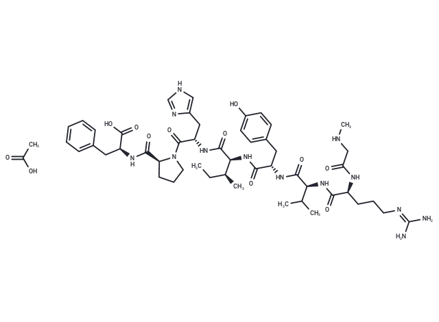(Sar¹)-Angiotensin II acetate