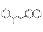 3-(2-Naphthalenyl)-1-(3-pyridinyl)-2-propen-1-one
