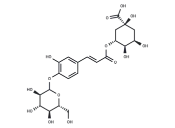 5-O-(3'-O-Glucosylcaffeoyl)quinic acid