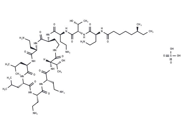 Polymyxin E1 sulfate