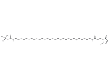 Mal-amido-PEG9-NH-Boc