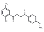 2-(4-methoxyphenyl)-2-oxoethyl 2-hydroxy-5-methylbenzoate