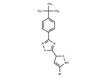 5-(3-bromo-4,5-dihydroisoxazol-5-yl)-3-(4-(tert-butyl)phenyl)-1,2,4-oxadiazole