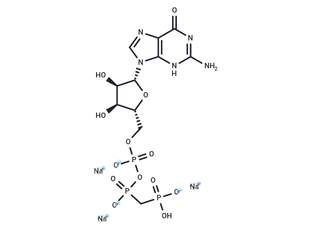 5′-Guanylyl methylenediphosphonate sodium 5′-Guanylyl methylenediphosphonate sodium