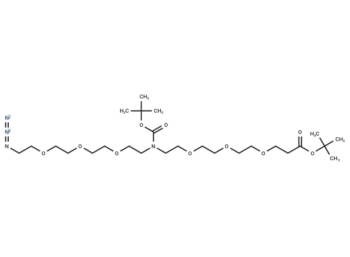N-(Azido-PEG3)-N-Boc-PEG3-t-butyl ester