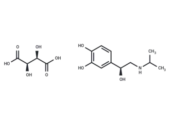 (S)-Isoproterenol bitartrate