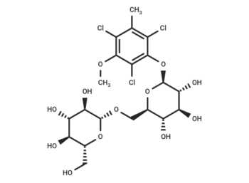 2,4,6-Trichlorol-3-methyl-5-methoxy-phenol 1-O-β-d-glucopyranosyl-(1 → 6)-β-d-glucopyranoside