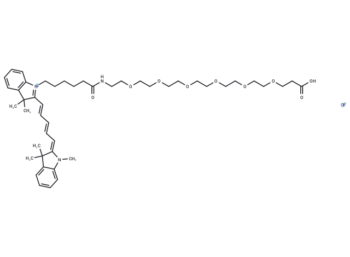 Cy5-PEG6-acid