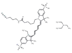 Cy5-N3 triethylamine salt
