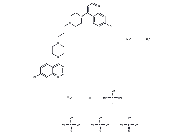 Piperaquine tetraphosphate tetrahydrate