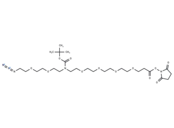 N-(Azido-PEG2)-N-Boc-PEG4-NHS ester