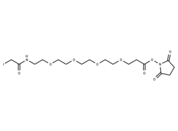 Iodoacetyl-PEG4-NHS ester
