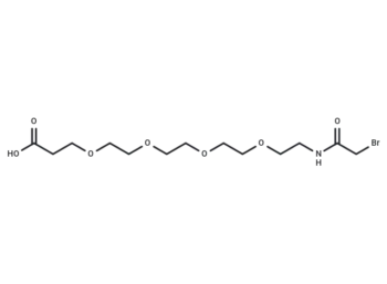 Bromoacetamido-PEG4-acid
