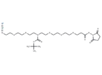 N-(Azido-PEG2)-N-Boc-PEG3-NHS ester