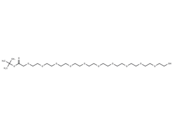 Hydroxy-PEG10-CH2-Boc