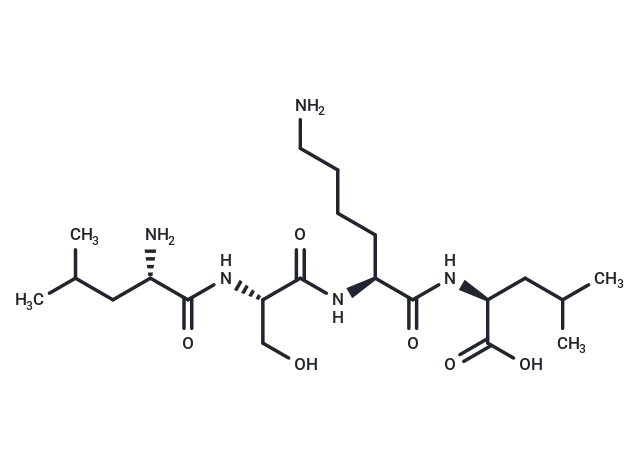 H-Leu-Ser-Lys-Leu-OH