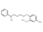 5-(4-amino-2-methoxyphenoxy)-1-phenylpentan-1-ol