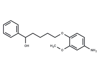 5-(4-amino-2-methoxyphenoxy)-1-phenylpentan-1-ol