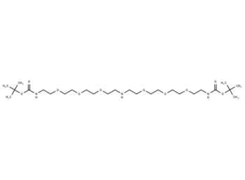 NH-bis(PEG3-C2-NH-Boc)