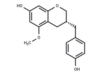 (3R)-6,4'-Dihydroxy-8-methoxyhomoisoflavan