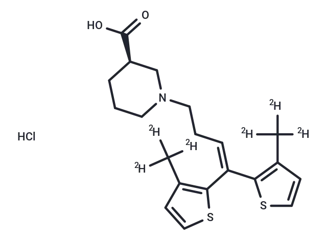 Tiagabine-d6 hydrochloride