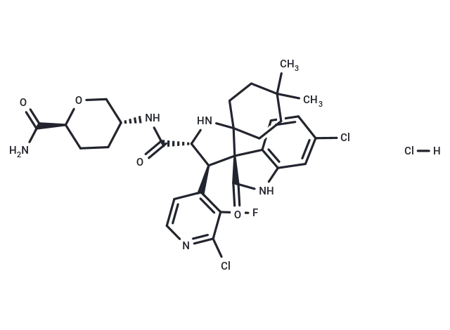 Milademetan HCl (1398568-47-2 free base)