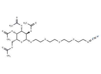 Azido-PEG4-tetra-Ac-beta-D-glucose