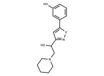 1-Piperidineethanol, alpha-(5-(3-hydroxyphenyl)-3-isoxazolyl)-