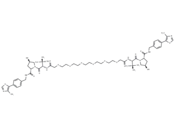 Homo-PROTAC pVHL30 degrader 1