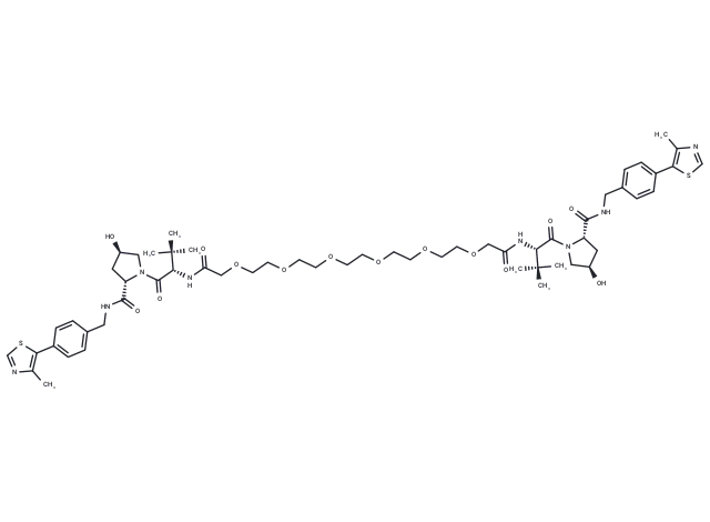 Homo-PROTAC pVHL30 degrader 1