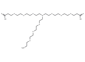 N-(Amino-PEG3)-N-bis(PEG3-acid)