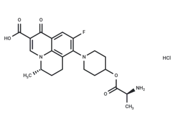 Alalevonadifloxacin HCl
