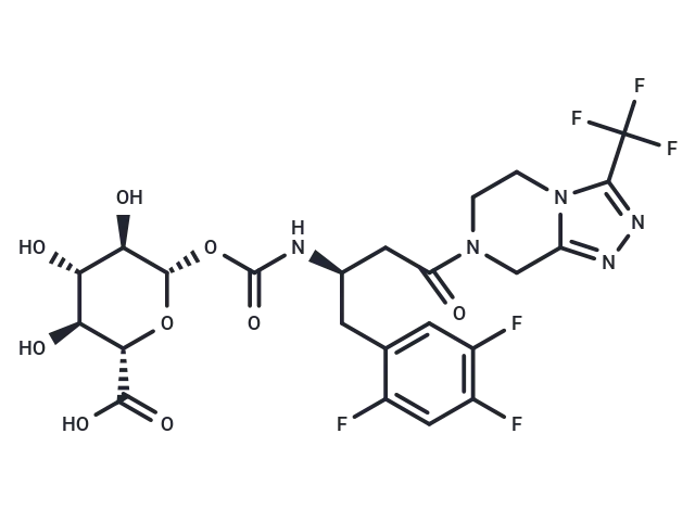 (-)-Sitagliptin Carbamoyl Glucuronide
