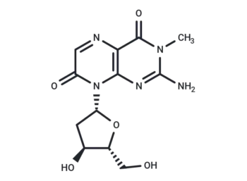 3-Methyl-8-(2'-deoxy-β-D-ribofuranosyl)isoxanthopterin
