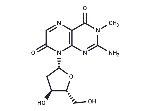 3-Methyl-8-(2'-deoxy-β-D-ribofuranosyl)isoxanthopterin