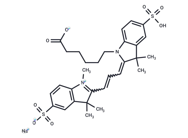 Sulfo-Cy3(Me)COOH sodium
