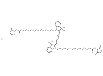 Bis-(N,N'-PEG4-NHS ester)-Cy5